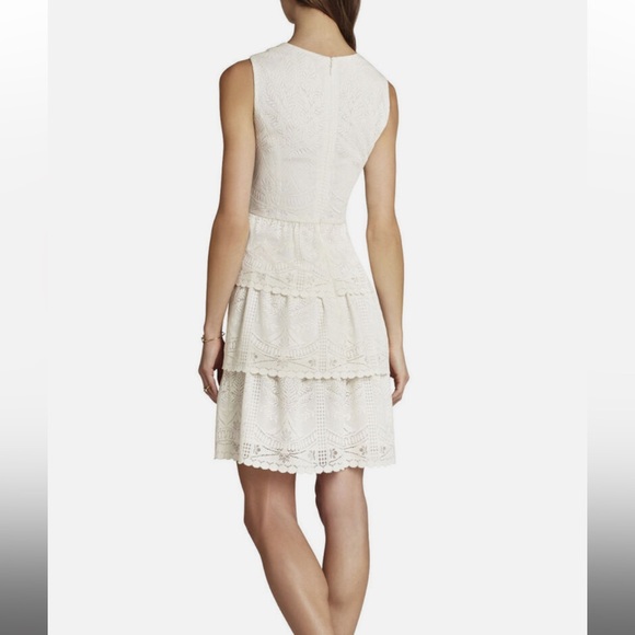 BCBGMaxAzria Scarlett ivory dress - Picture 2 of 7